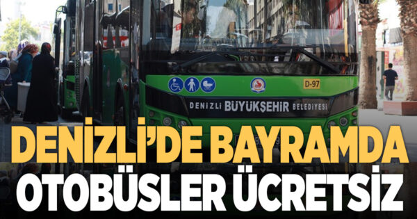 Bayramda ücretsiz ulaşım kolaylığı