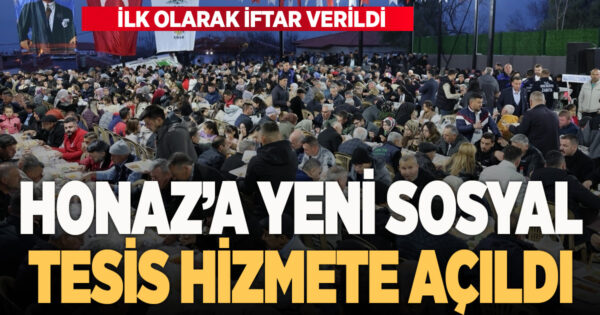 Honaz Belediyesi’nin 135’nci projesi törenle açıldı