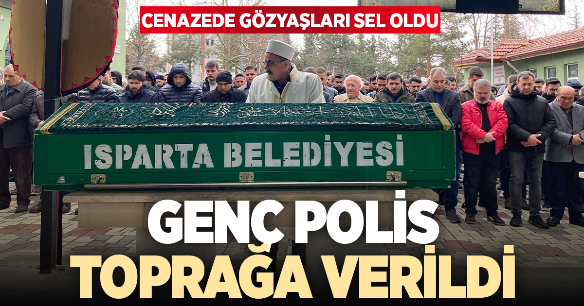 Cinayetle biten kavgada hayatını kaybeden polis memuru son yolculuğuna uğurlandı