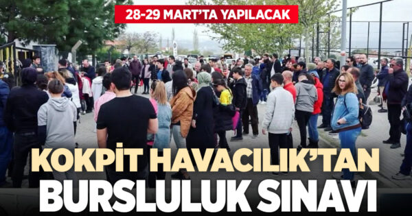 Kokpit Havacılık Lisesi’nin bursluluk sınavı 28-29 Mart’ta yapılacak