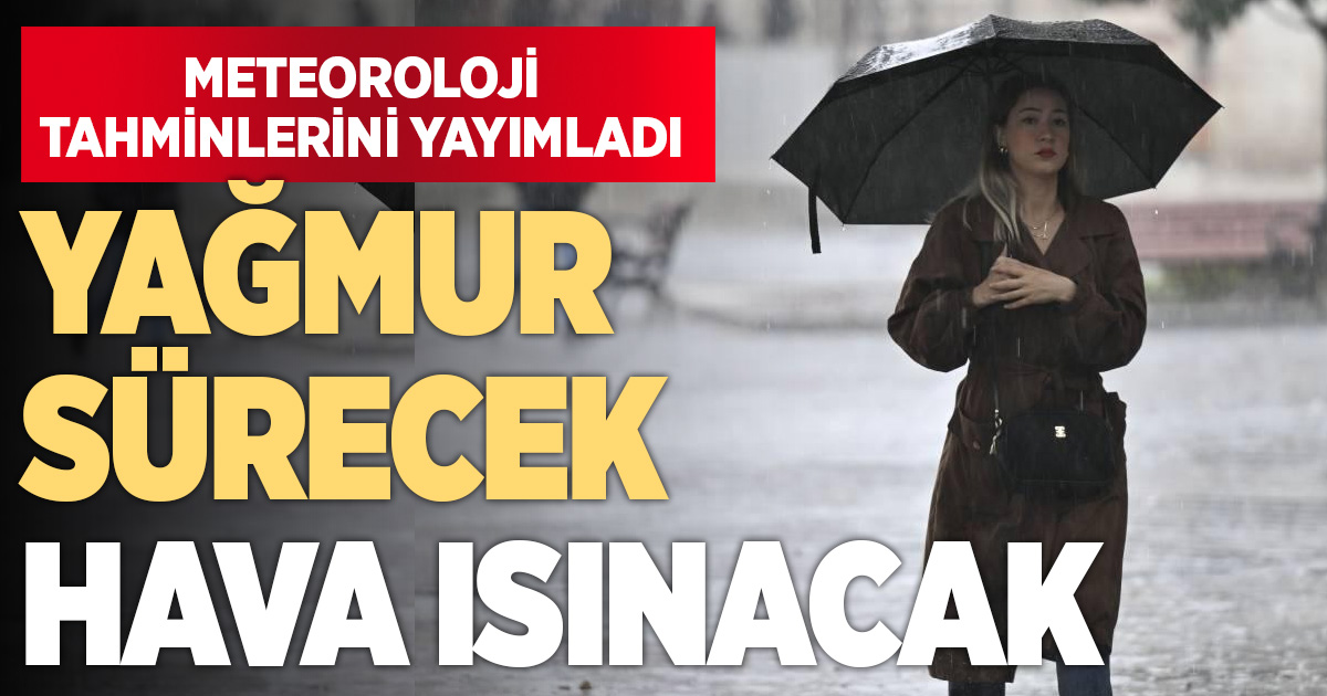 Denizli’de 4 gün yağış, sıcaklıklar artıyor