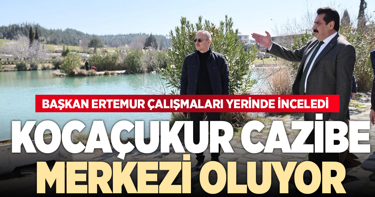 Başkan Ertemur Kocaçukur’daki çalışmaları uzmanlarla birlikte inceledi
