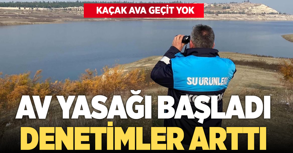 Balık avı yasağı başladı, denetimler artırıldı