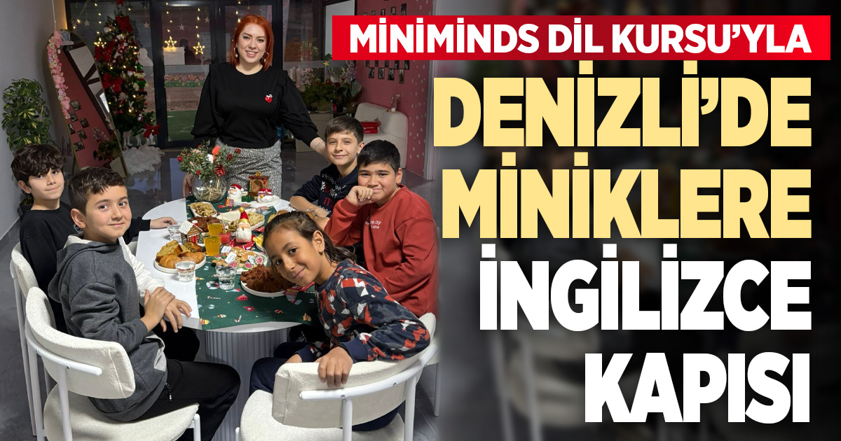 Denizli’de Miniklere İngilizce Kapısı: MiniMinds Dil Okulu