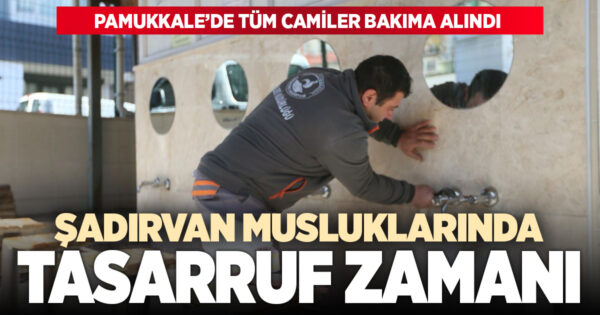 Başkan Ertemur’dan ibadethanelere “sıfır sızıntı” talimatı