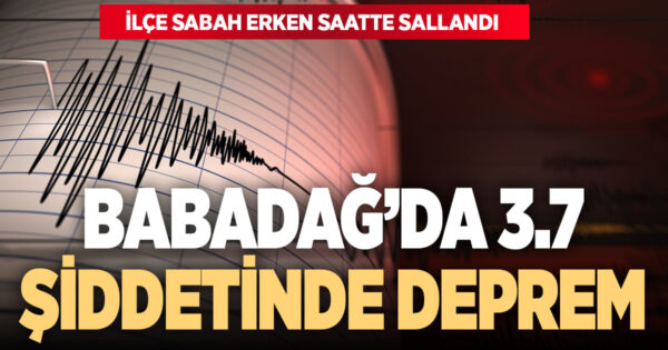 Denizli’de 3.7’lik deprem uykudan uyandırdı