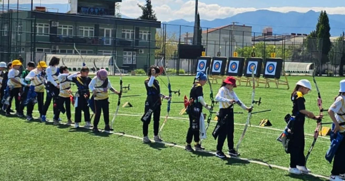 23 Nisan minikler okçuluk turnuvası tamamlandı