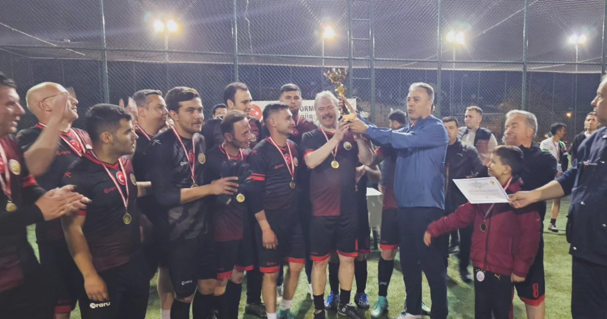 Orman teşkilatları futbol turnuvasında şampiyon Banaz oldu