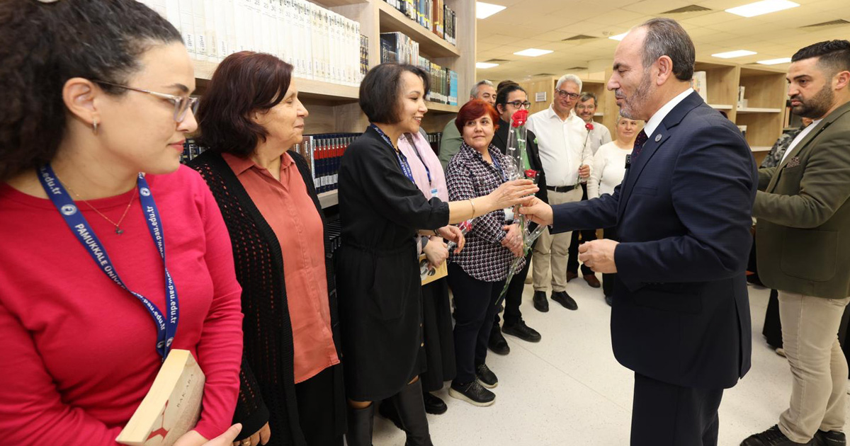 PAÜ’de 62. Kütüphane Haftası “Bir Damla Bilgi, Bir Damla Gelecek” teması ile kutlandı