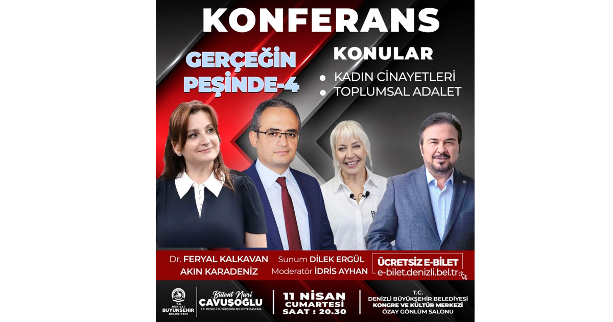 Toplumsal adalet ve kadın cinayetleri mercek altına alınacak