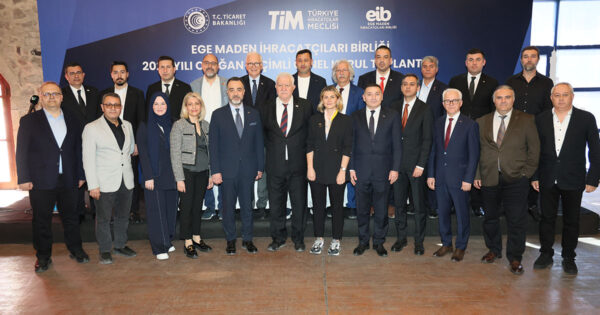 Ege Maden İhracatçıları Birliği yönetimine Denizli’den bir isim