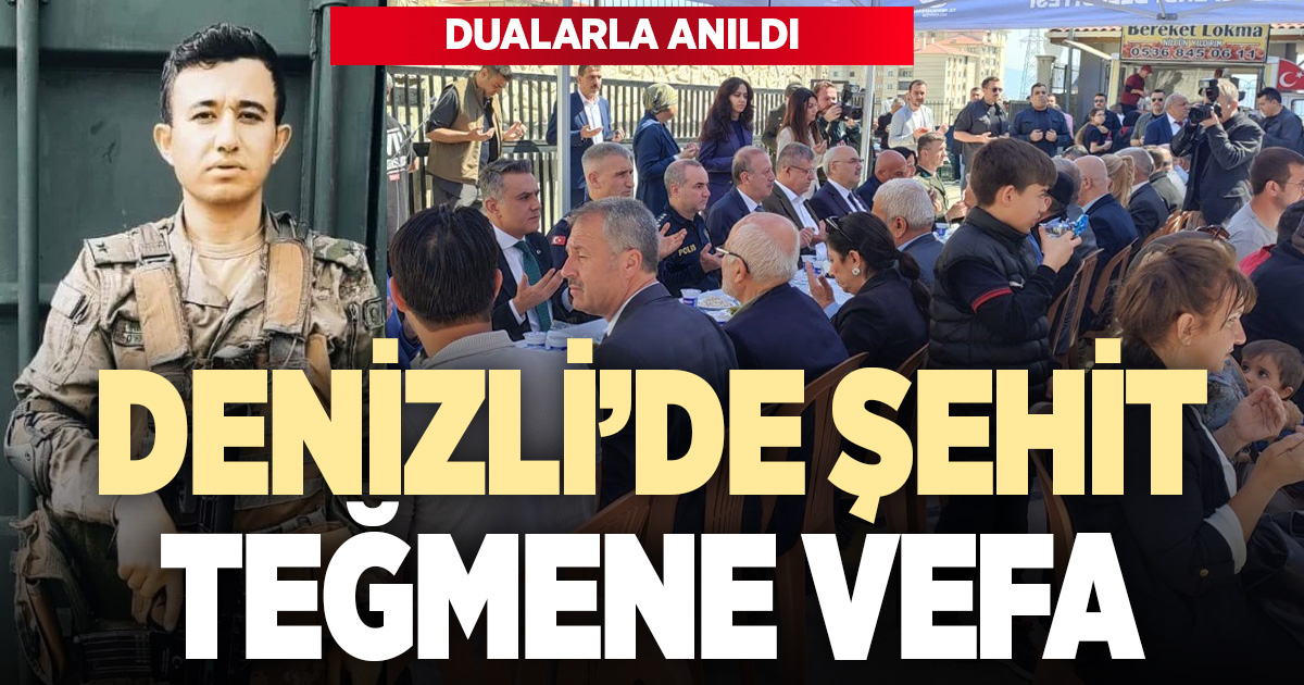 Şehit Teğmen Bekir Can Kerek, şehadetinin 4. yılında dualarla anıldı