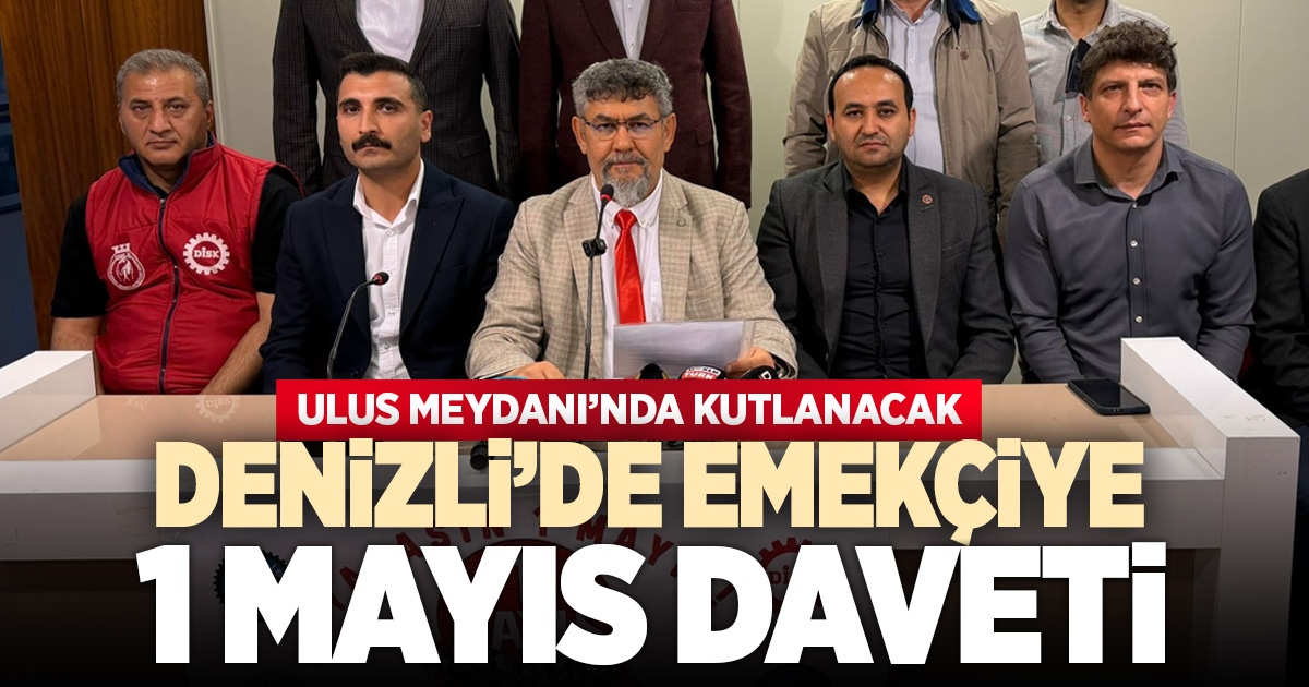 Sendikalardan 1 Mayıs için meydana davet