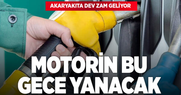 Petrol fırladı, zam kapıda: Motorin ve benzin artıyor