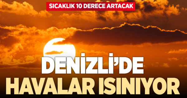 Denizli’de soğuk ve yağış etkisini yitiriyor