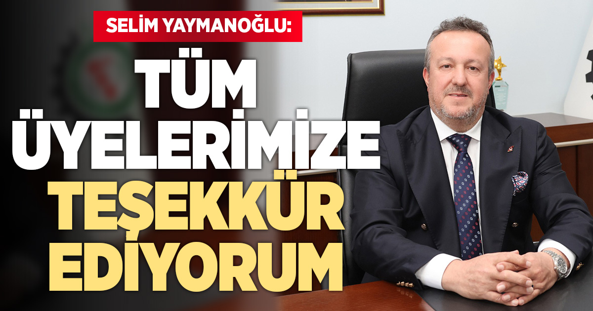 Yaymanoğlu: Tüm kurumlarla iş birliği içinde çalışacağız