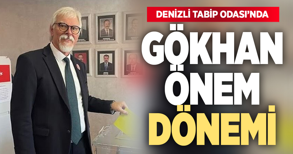 Denizli Tabip Odası’nda Başkan Gökhan Önem