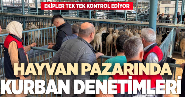 Kurban bayramı öncesi Denizli’de sıkı denetim