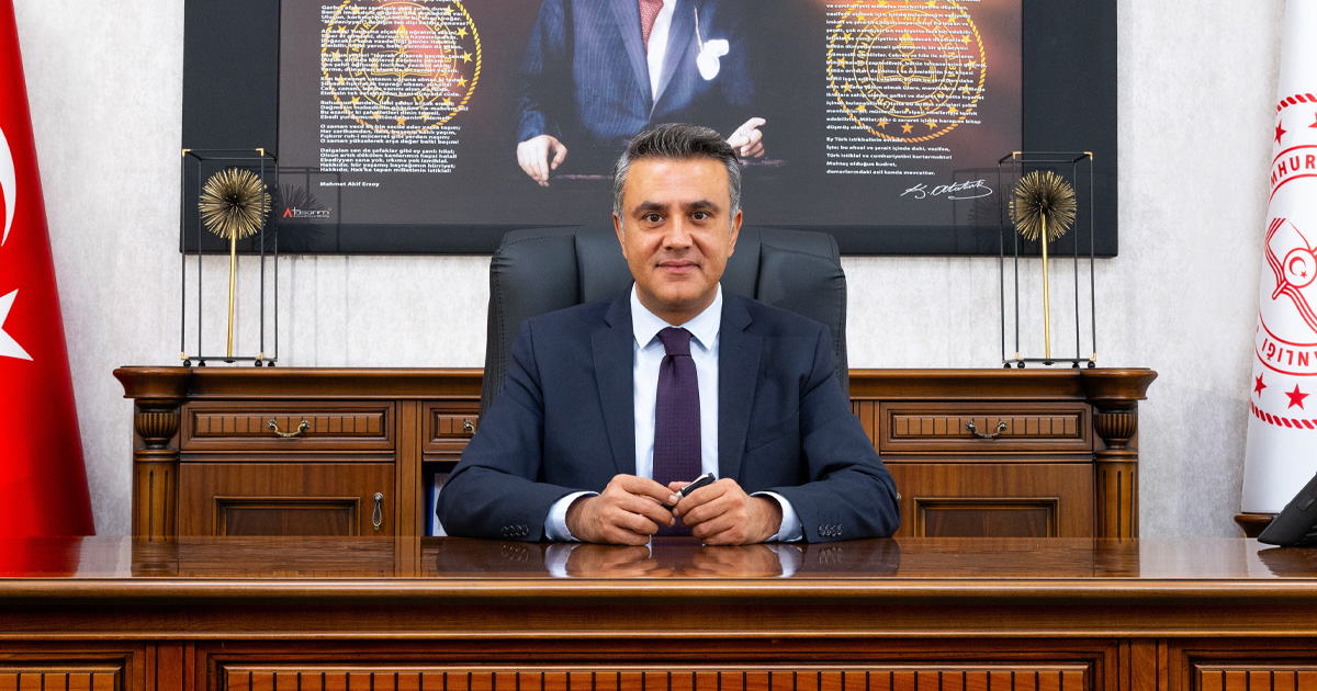 İl Milli Eğitim Müdürü Emre Çalışkan’dan 19 Mayıs mesajı