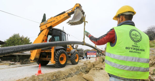 Honaz’a 7,4 milyonluk yeni altyapı kazandırılıyor