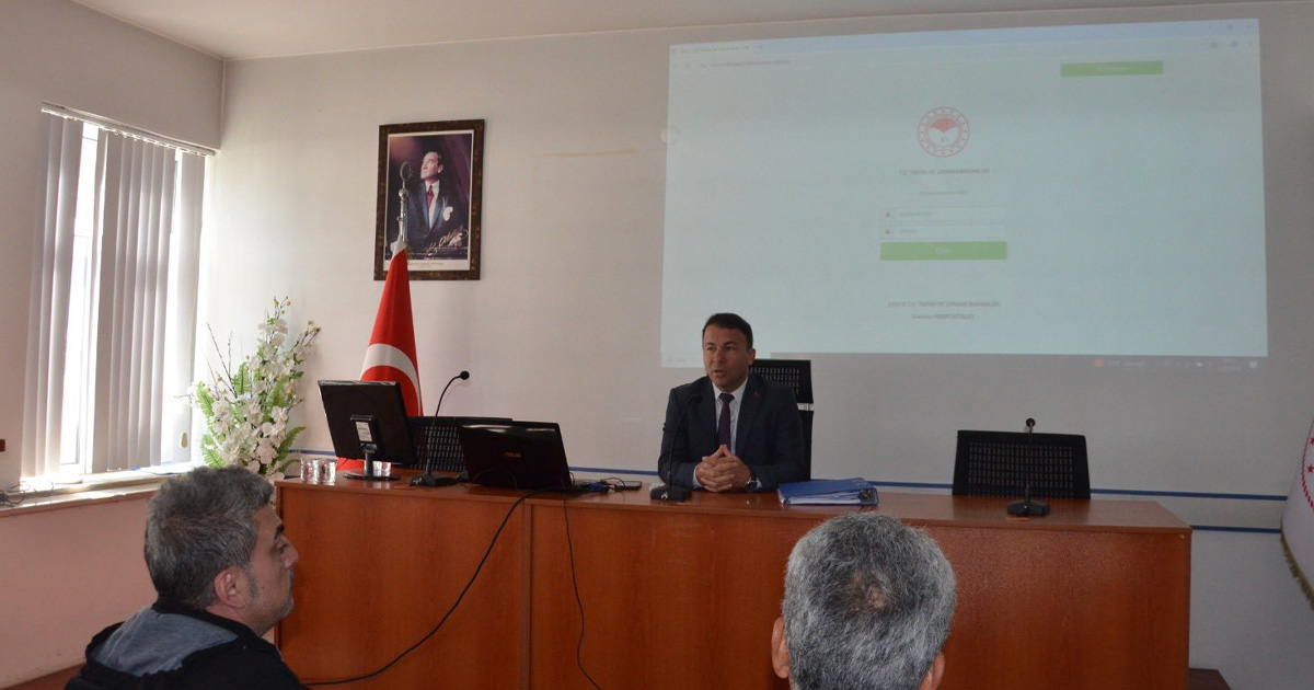 Kapalı ortamda bitkisel üretim kayıt sistemi toplantısı gerçekleştirildi