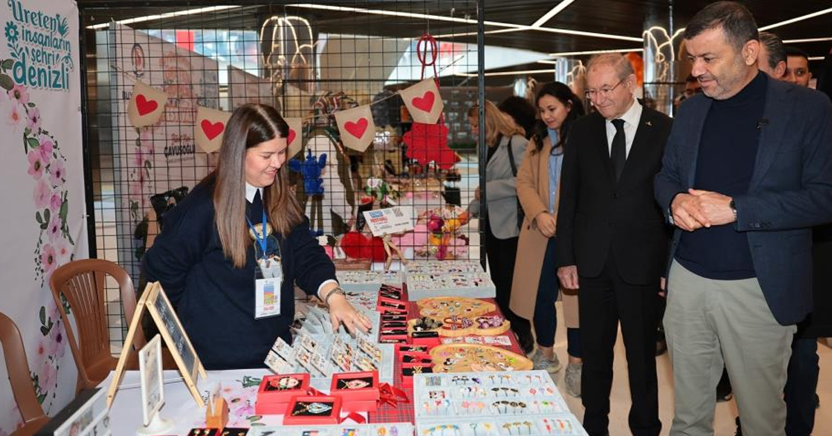 Denizli Büyükşehir Anneler Günü heyecanını kadın emeği ile birleştiriyor