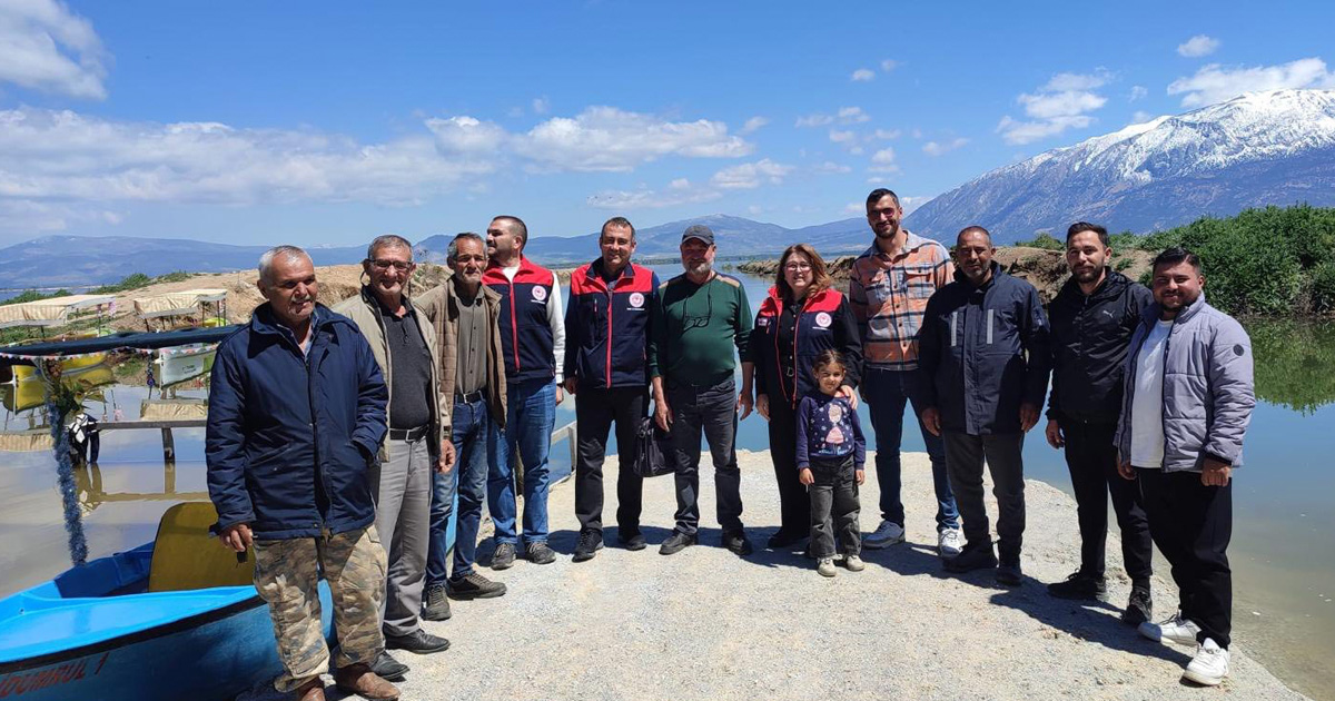 Denizli’de balıkçılara kaçak avcılık eğitimi