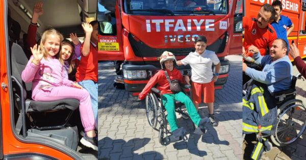 Kanatsız Melekler’den özel bireylere ve ailelerine moral dolu bahar kutlaması