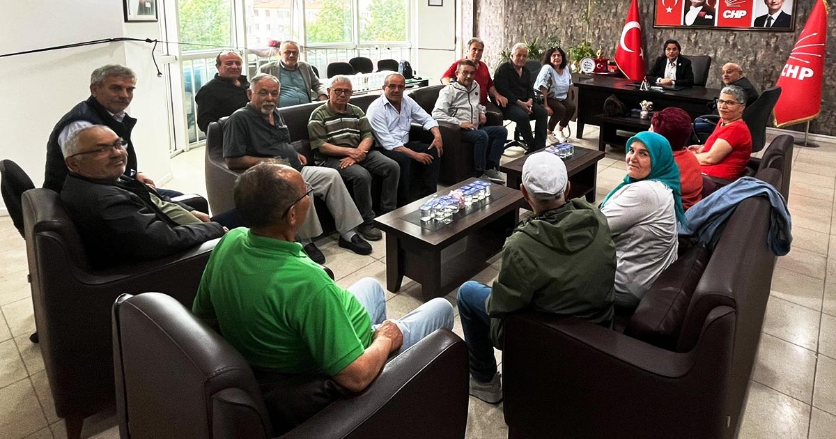CHP İL YÖNETİMİNE DESTEK ZİYARETLERİ