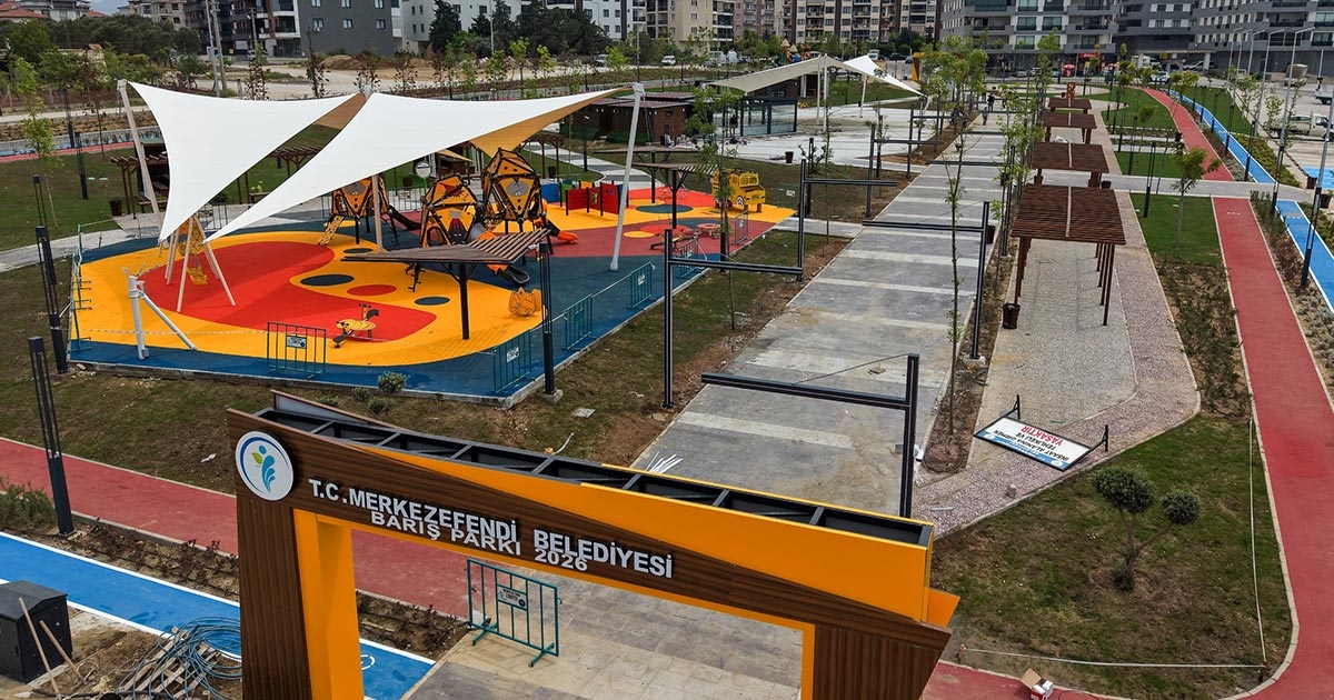 MERKEZEFENDİ BELEDİYESİ'NDEN KARAHASANLI'YA BARIŞ PARKI