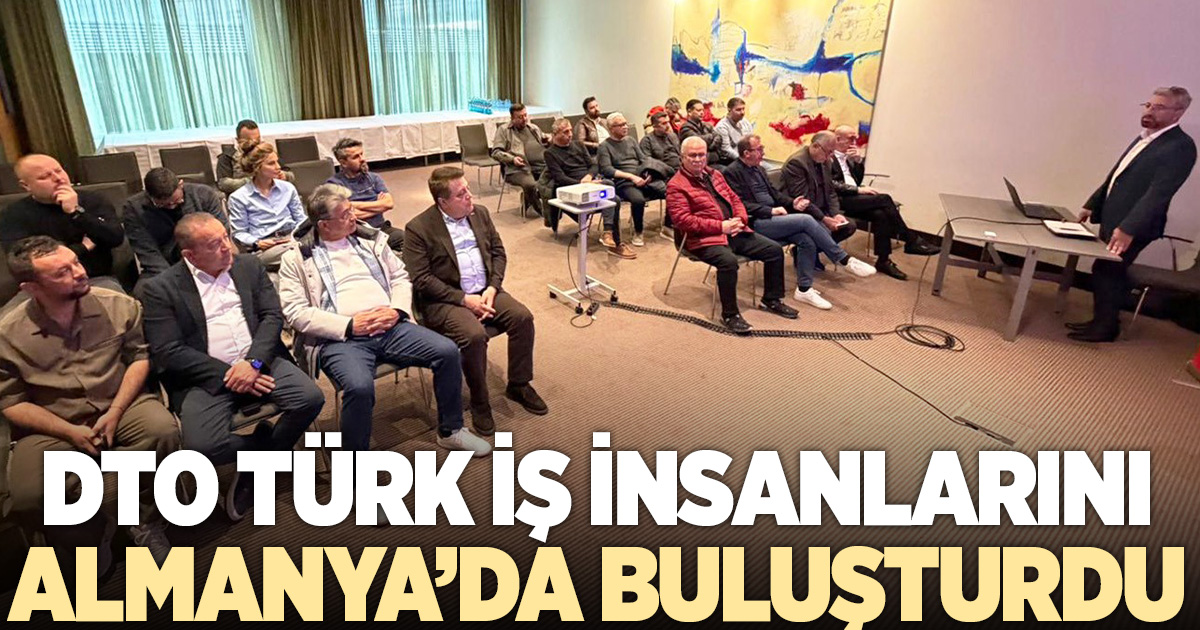 DTO’nun ‘Avrupa Pazarı ve E-İhracat’ toplantısı büyük ilgi gördü