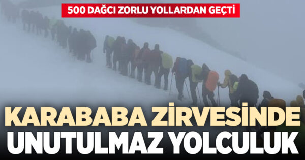 KARABABA ZİRVESİNDE ŞENLİK