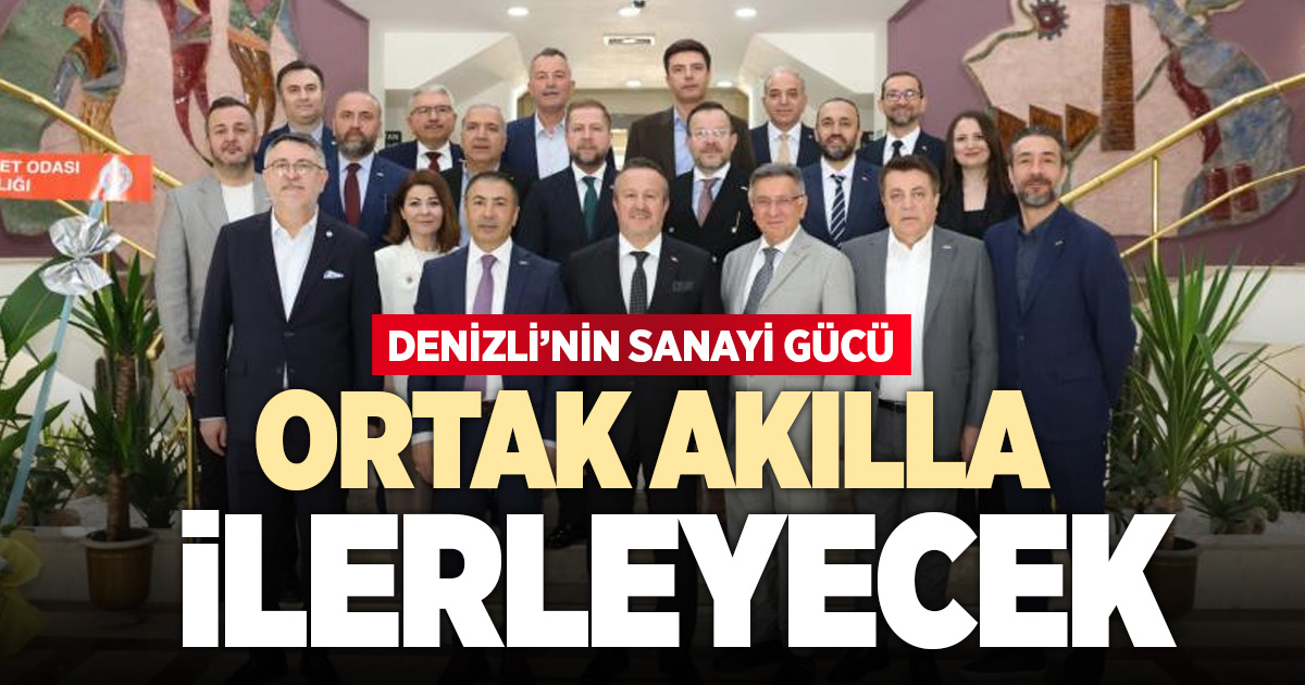 Denizli Ticaret Odası’ndan Denizli OSB Yönetimine tebrik ziyareti