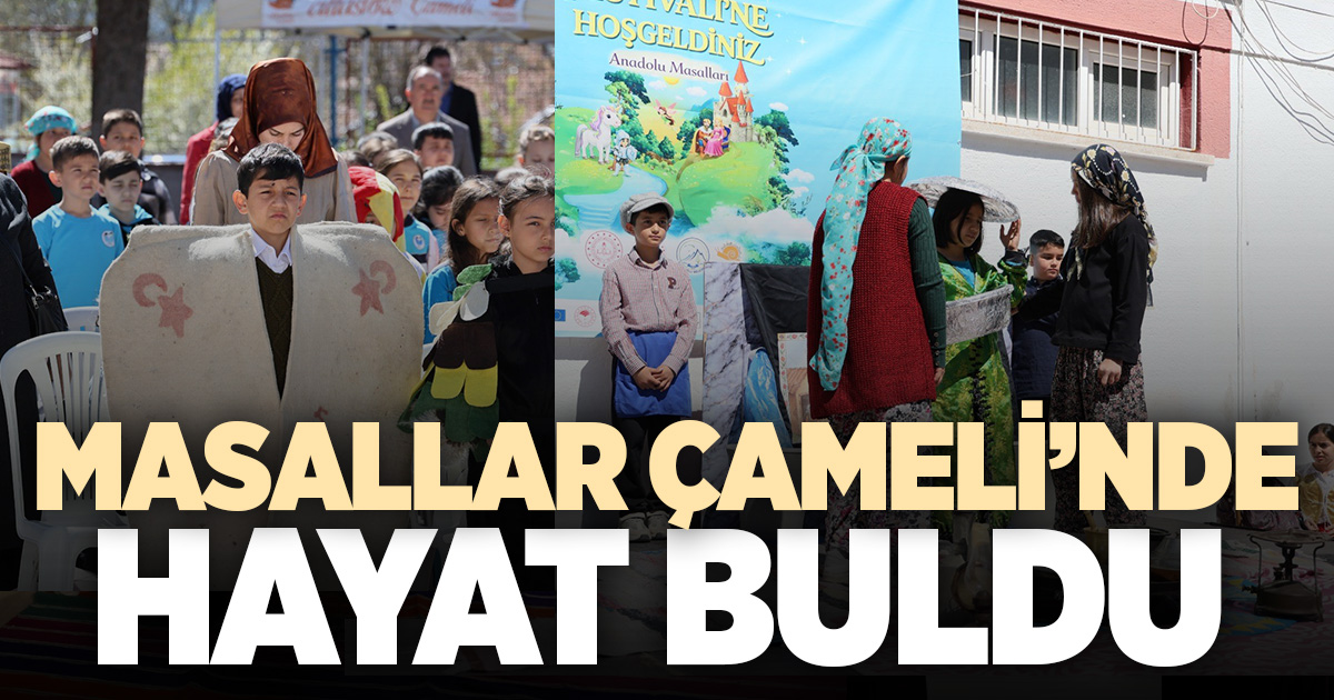 Çameli Masal Festivali coşkuyla başladı