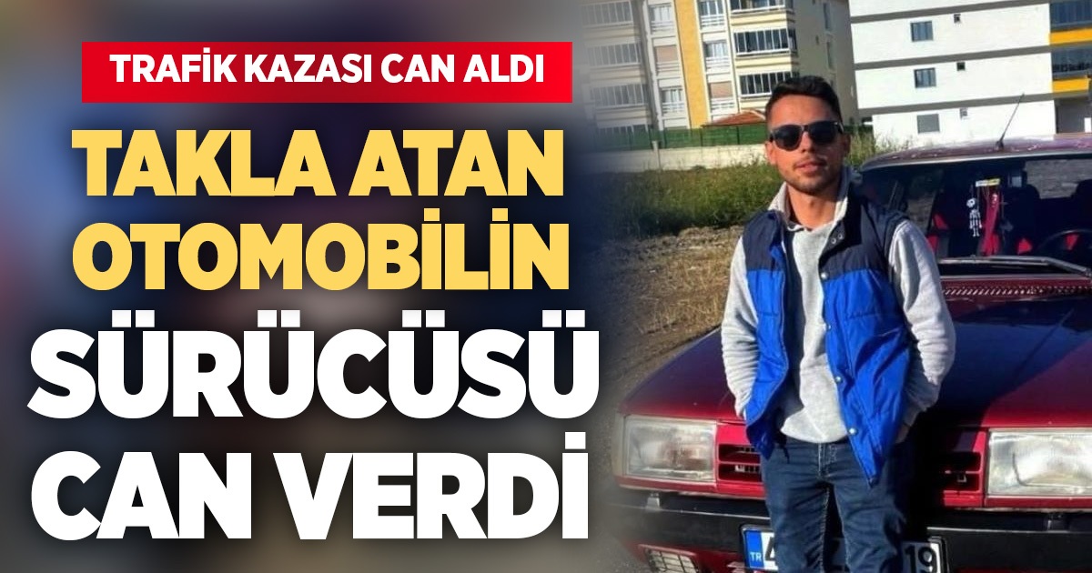 İzmir'de otomobil takla attı: 1 ölü, 1 yaralı