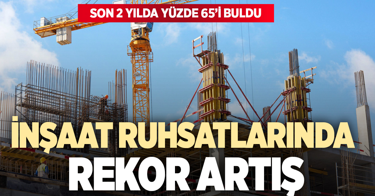 Denizli’de yapı ve iskan ruhsatı sayısında rekor artış