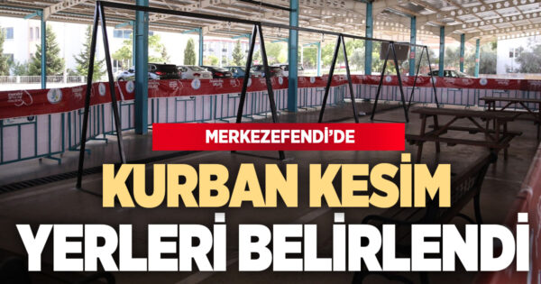 Merkezefendi Belediyesi küçükbaş kurban kesim yerlerini belirledi
