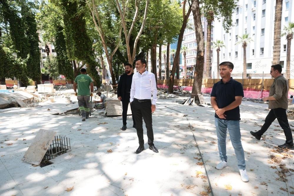 Başkan Çavuşoğlu’ndan Candoğan Parkı’na yerinde inceleme