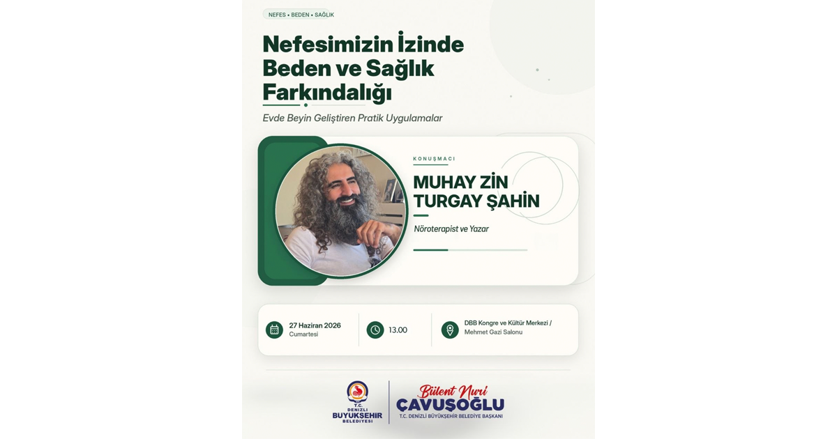 Sağlıklı yaşama nefes olacak söyleşi
