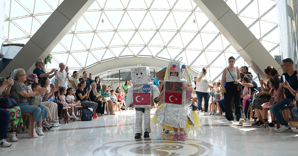 Atölyeden sergiye, fidan dikiminden çevre temizliğine