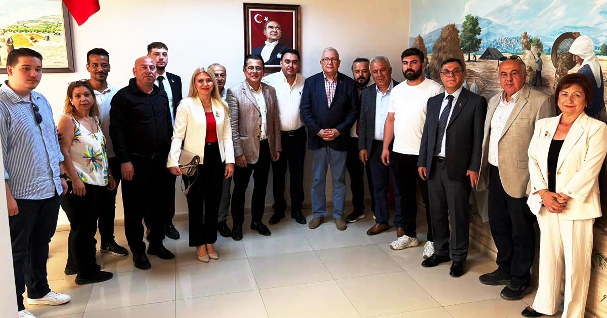 ZAFER PARTİSİ HEYETİNDEN ÇAL BELEDİYESİ’NE ZİYARET
