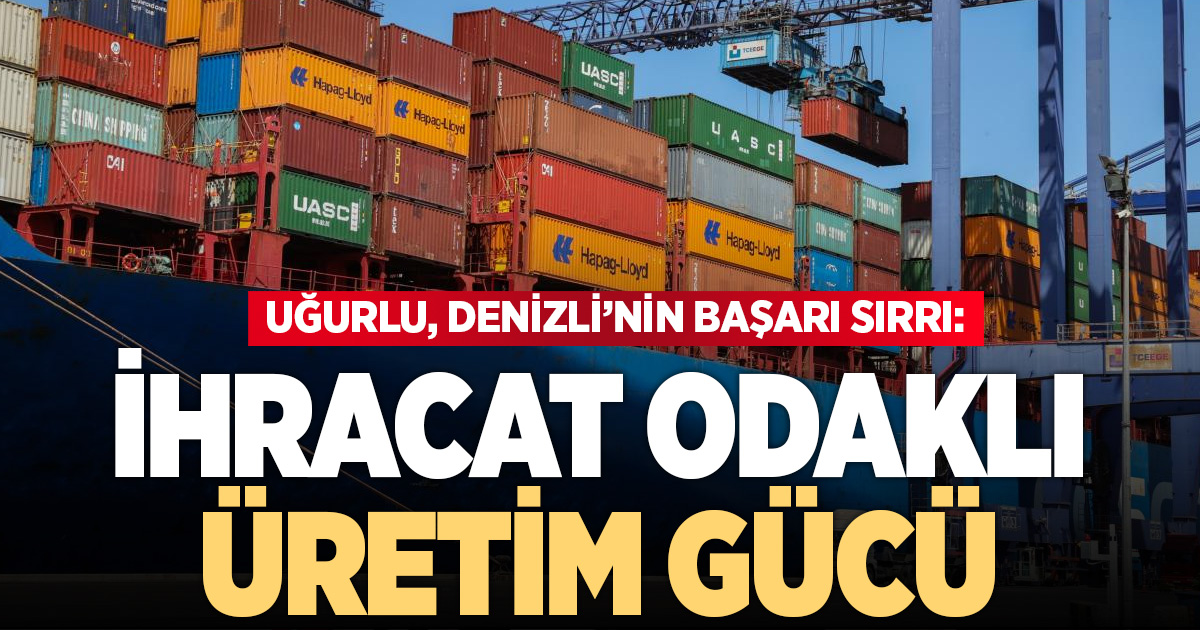 İHRACAT ODAKLI ÜRETİM GÜCÜ