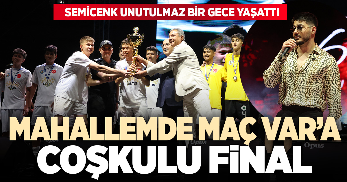 Denizli’de ‘Mahallemde Maç Var’ turnuvası coşkulu finalle sona erdi