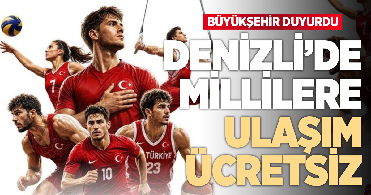 MİLLİLERE ULAŞIM ÜCRETSİZ