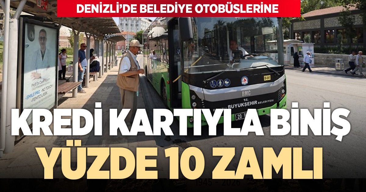 KREDİ KARTIYLA BİNİŞE YÜZDE 10 FAZLA FİYAT