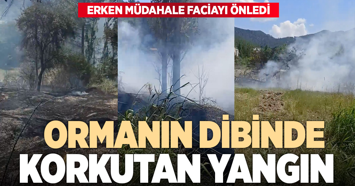 ERKEN MÜDAHALE FACİAYI ÖNLEDİ