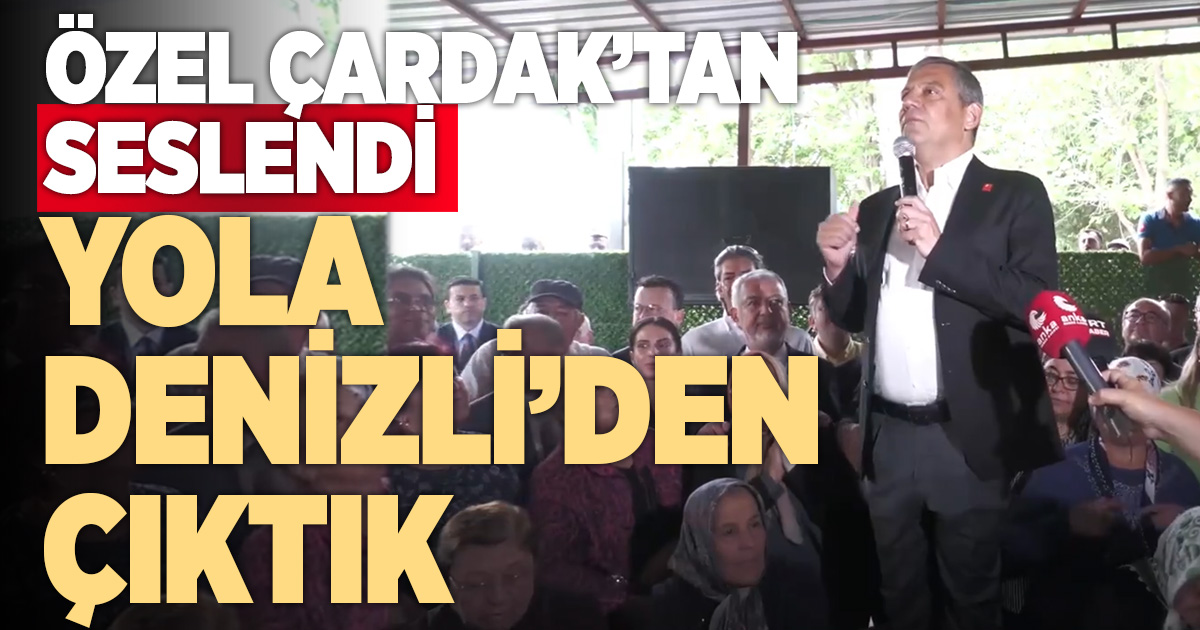 YOLA DENİZLİ’DEN ÇIKTIK