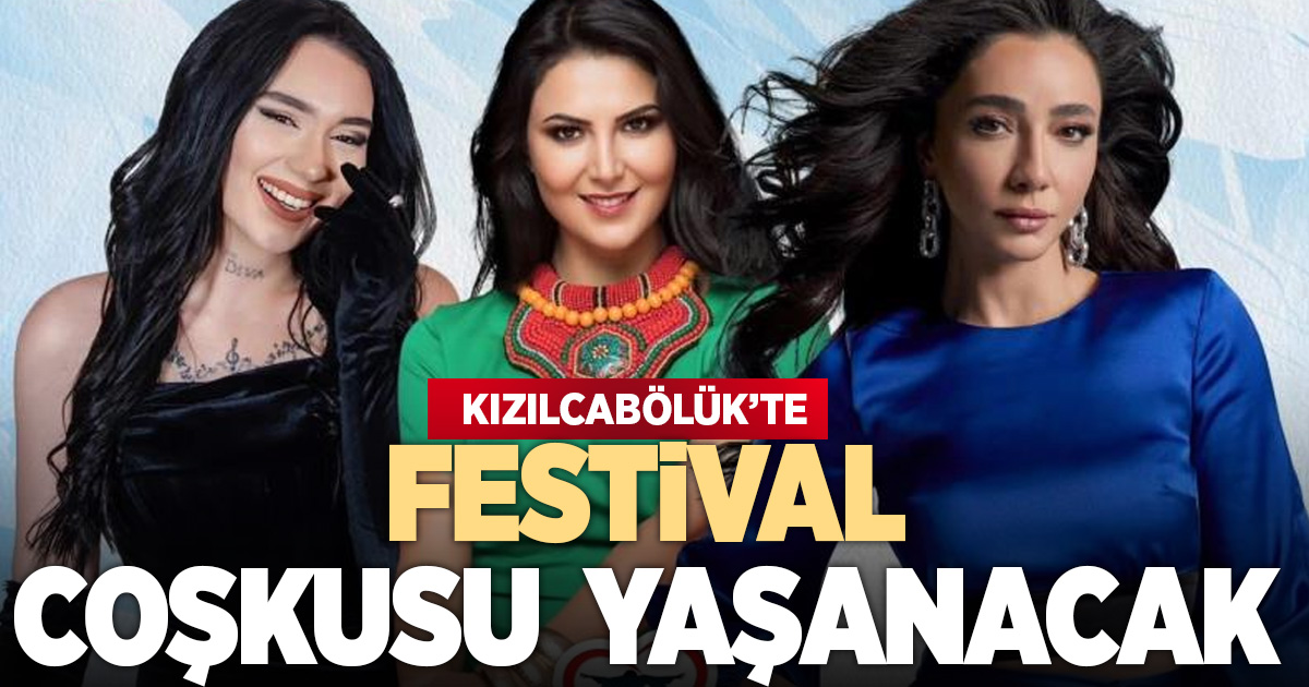 Geleneksel Kızılcabölük Kültür, Sanat, Tekstil ve Moda Festivali için geri sayım başladı