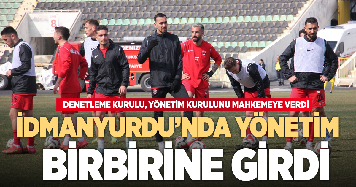 Denizli İdman Yurdu denetleme kurulu, yönetim kurulunu mahkemeye verdi