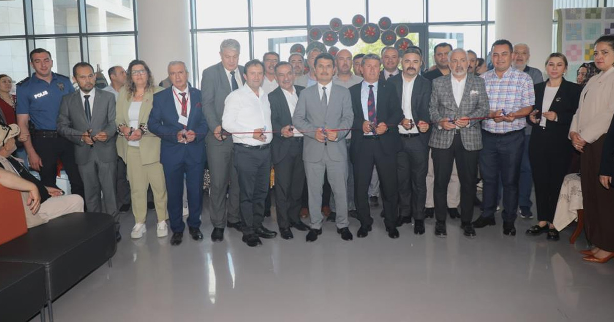 Acıpayam’da halk eğitim kursiyerleri yıl boyunca ürettiklerini sergiledi